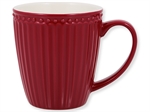 Alice claret red mug fra GreenGate - Tinashjem